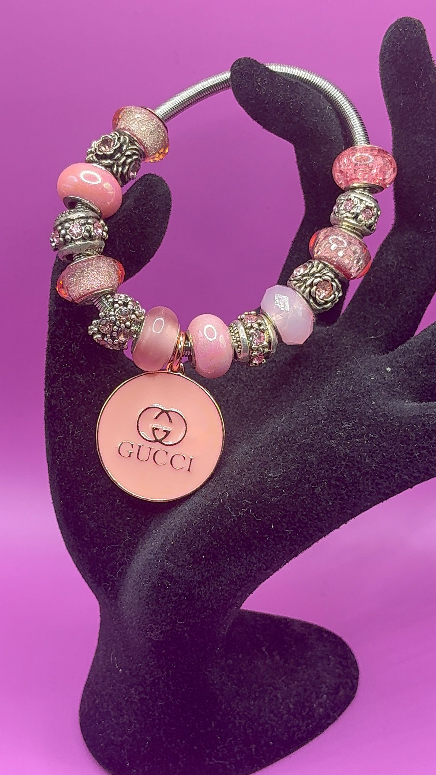 Inspired Beaded Charm Bracelets