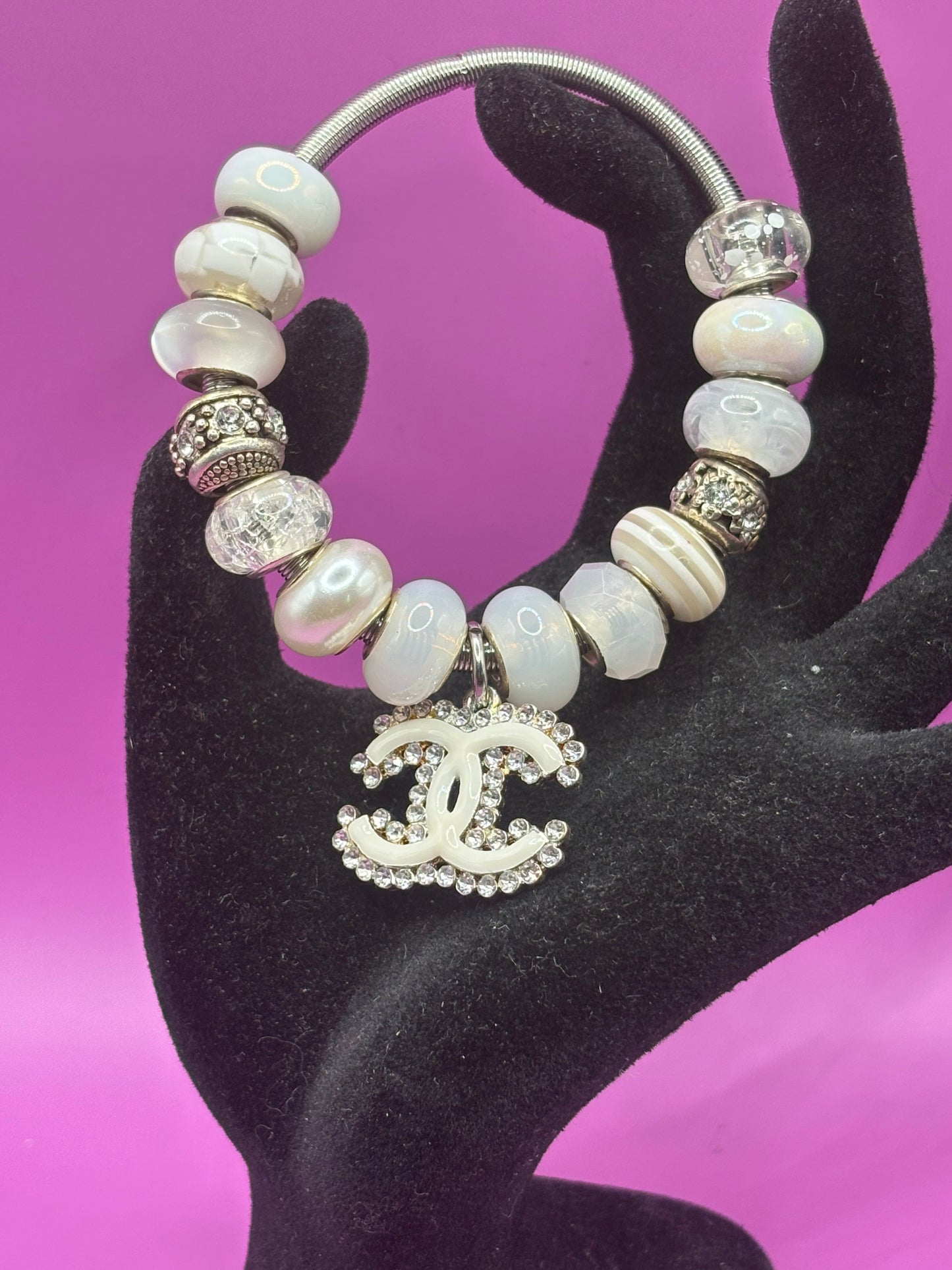 Inspired Beaded Charm Bracelets