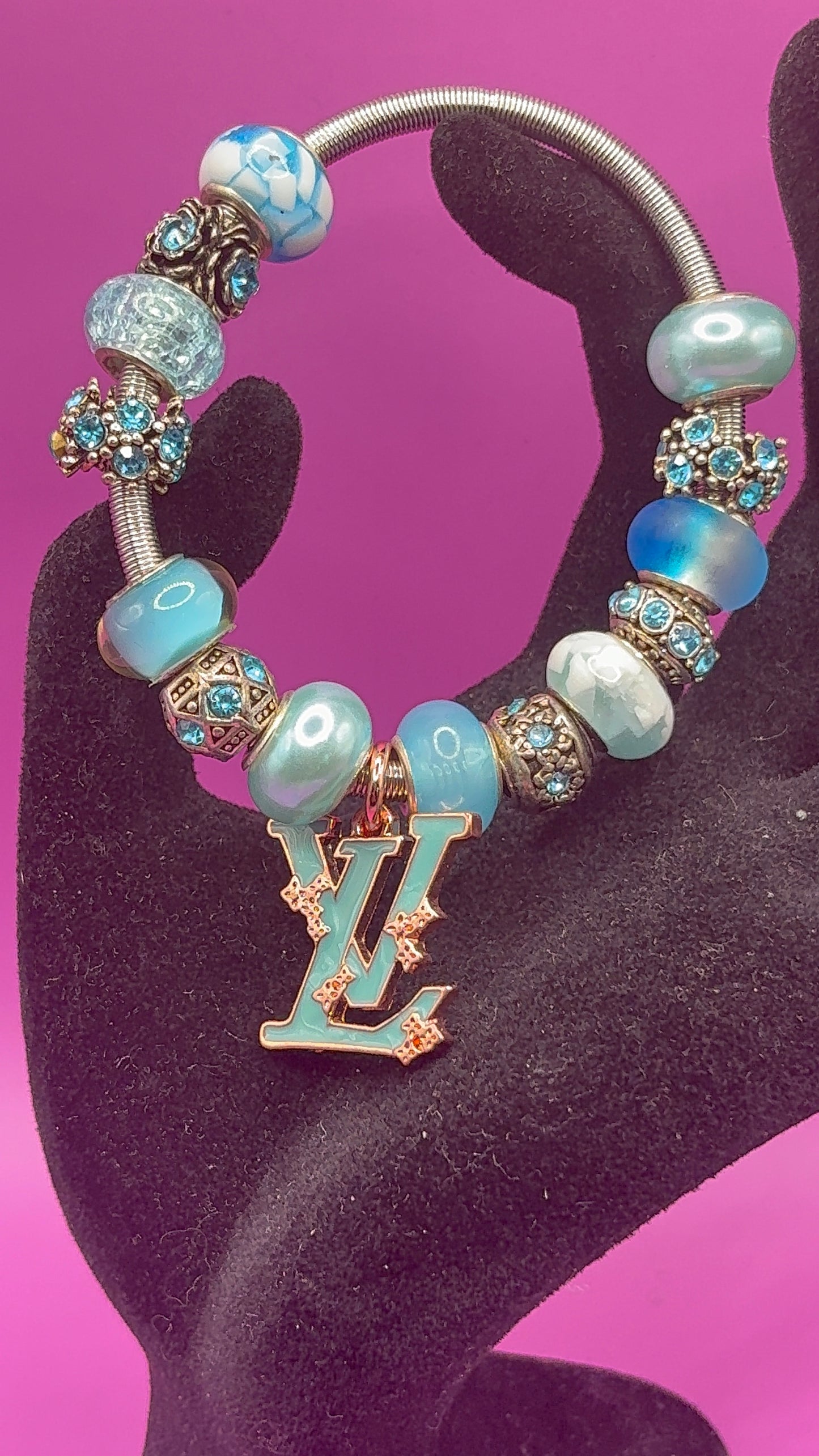 Inspired Beaded Charm Bracelets