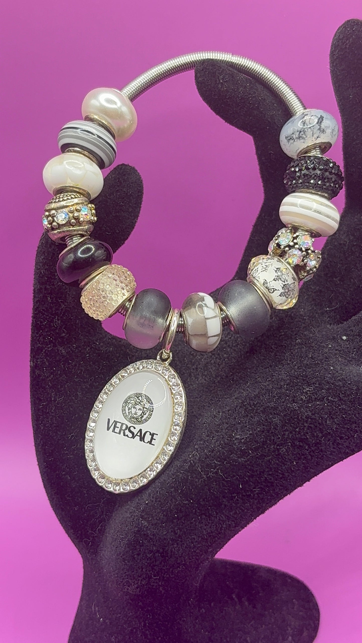 Inspired Beaded Charm Bracelets