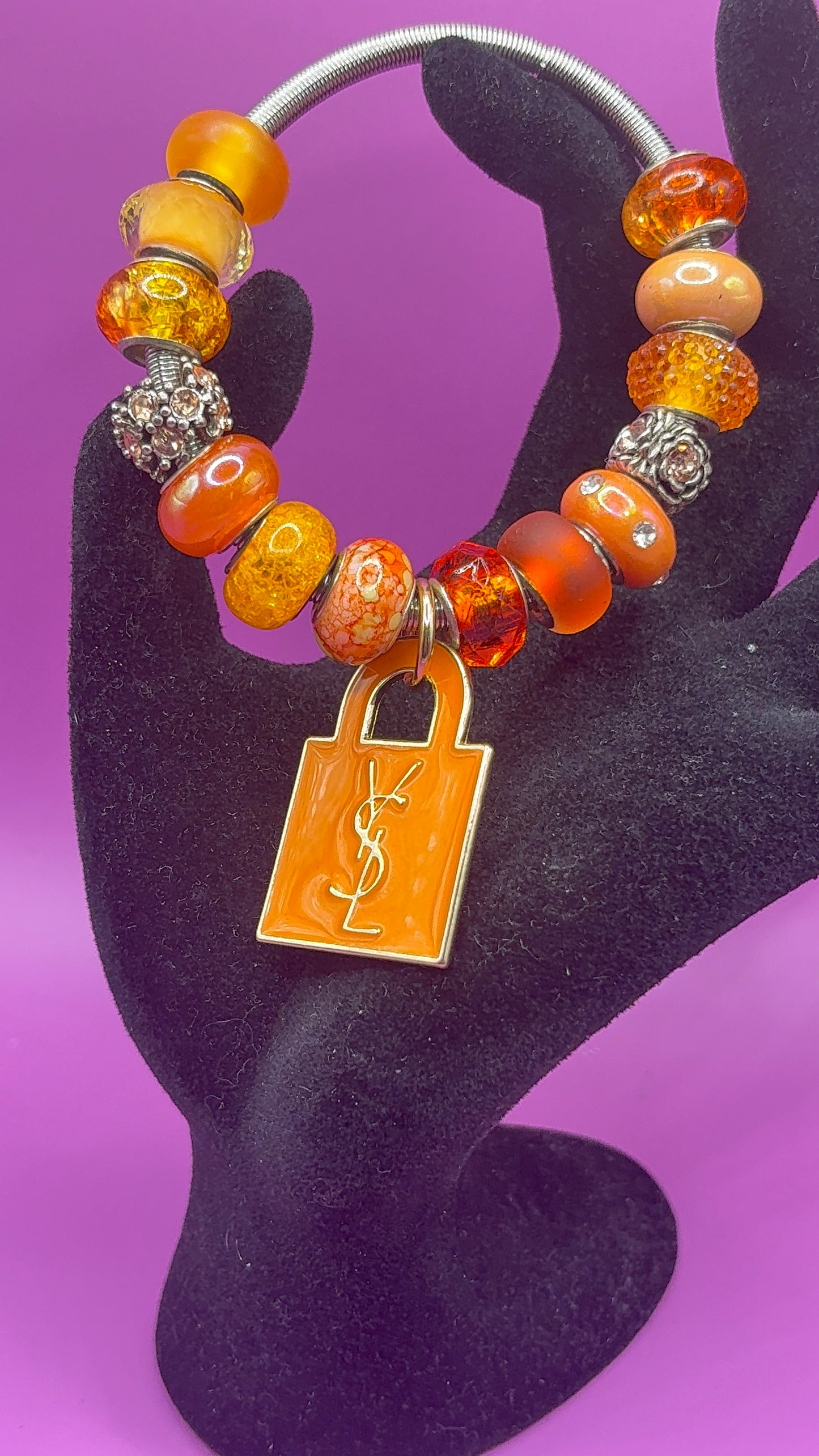 Inspired Beaded Charm Bracelets