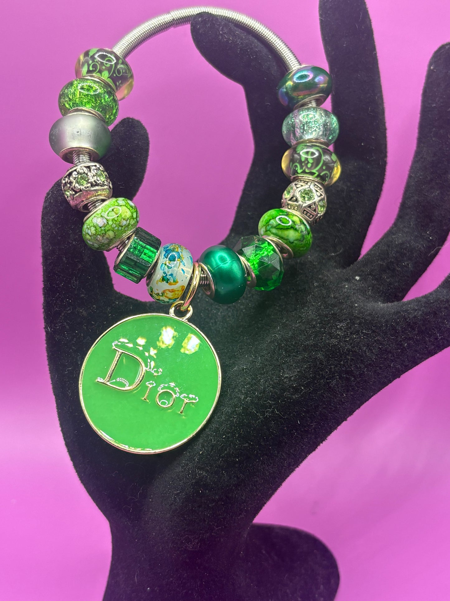 Inspired Beaded Charm Bracelets
