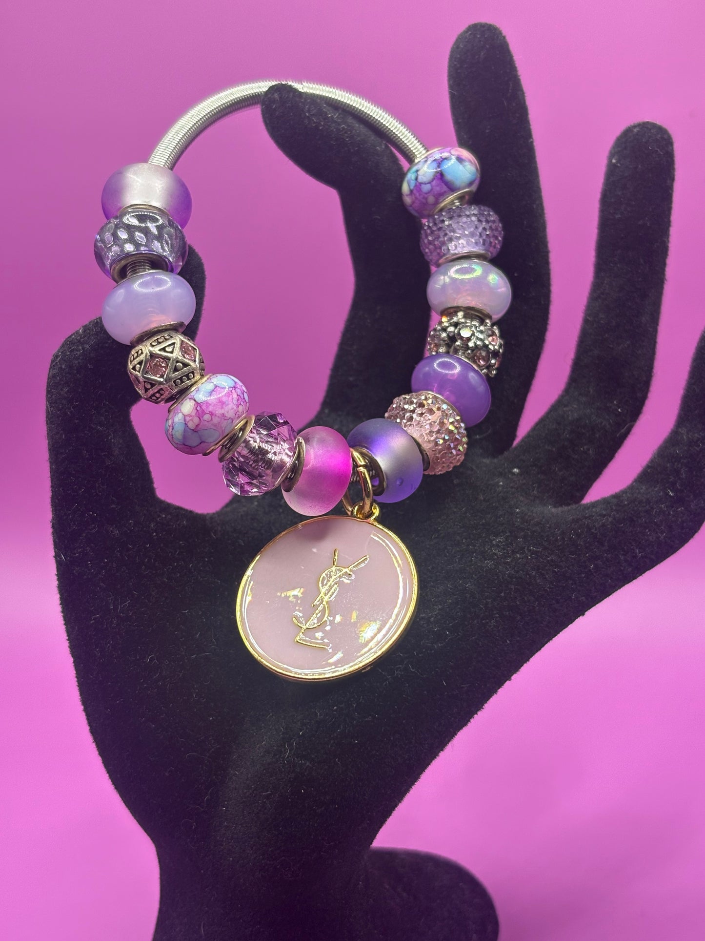 Inspired Beaded Charm Bracelets