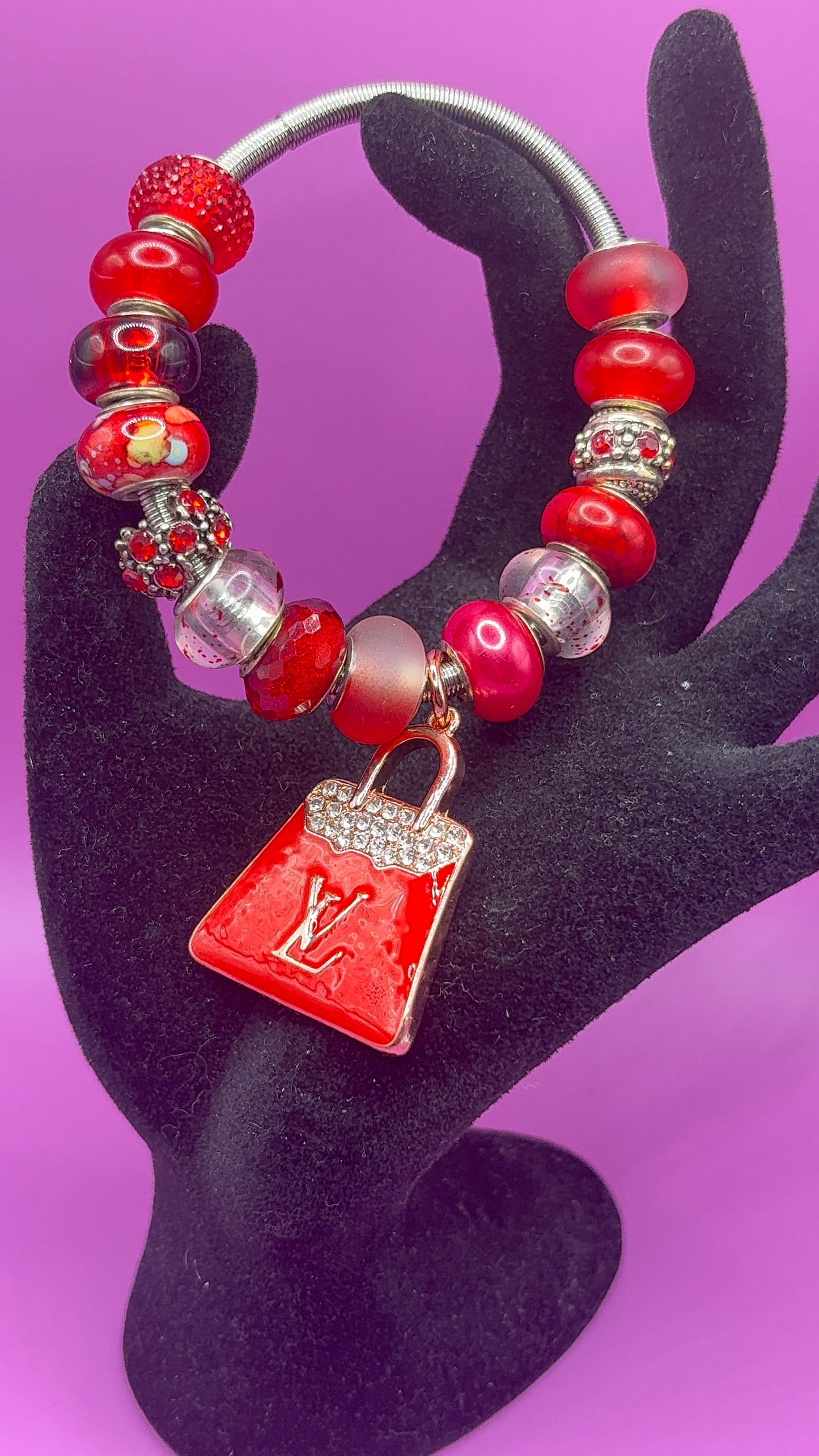 Inspired Beaded Charm Bracelets