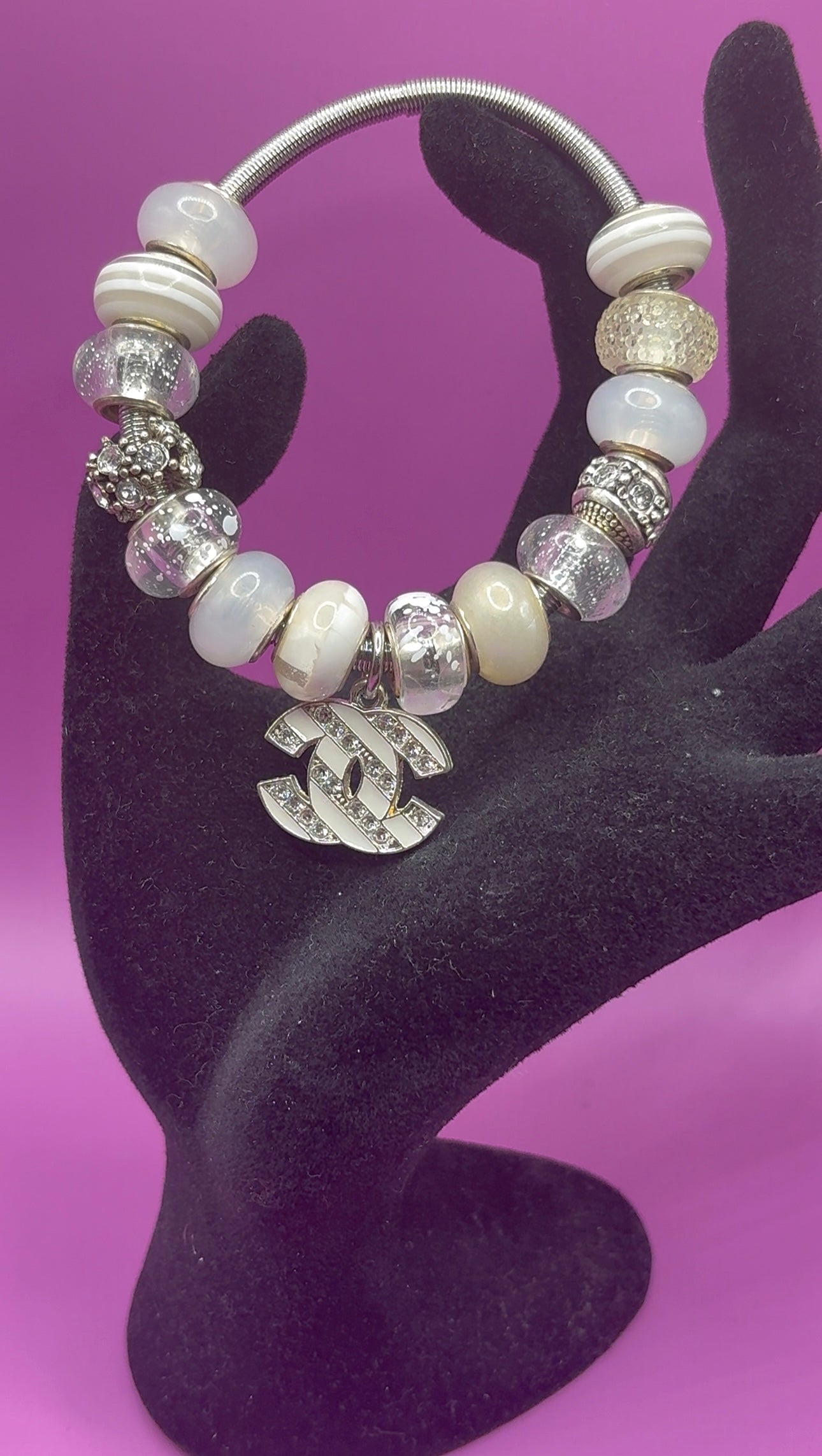 Inspired Beaded Charm Bracelets